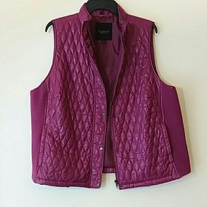 Talbots Raspberry Vest. Must Bundle
